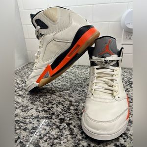 Mens Jordan 5 Retro Orange Blaze Shattered Backboard Size 12 DC1060 100  CLEAN!!